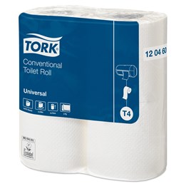 Toalettpapper Tork Universal Extra Långt T4 2-Lage 63m/rl  24rl/fp