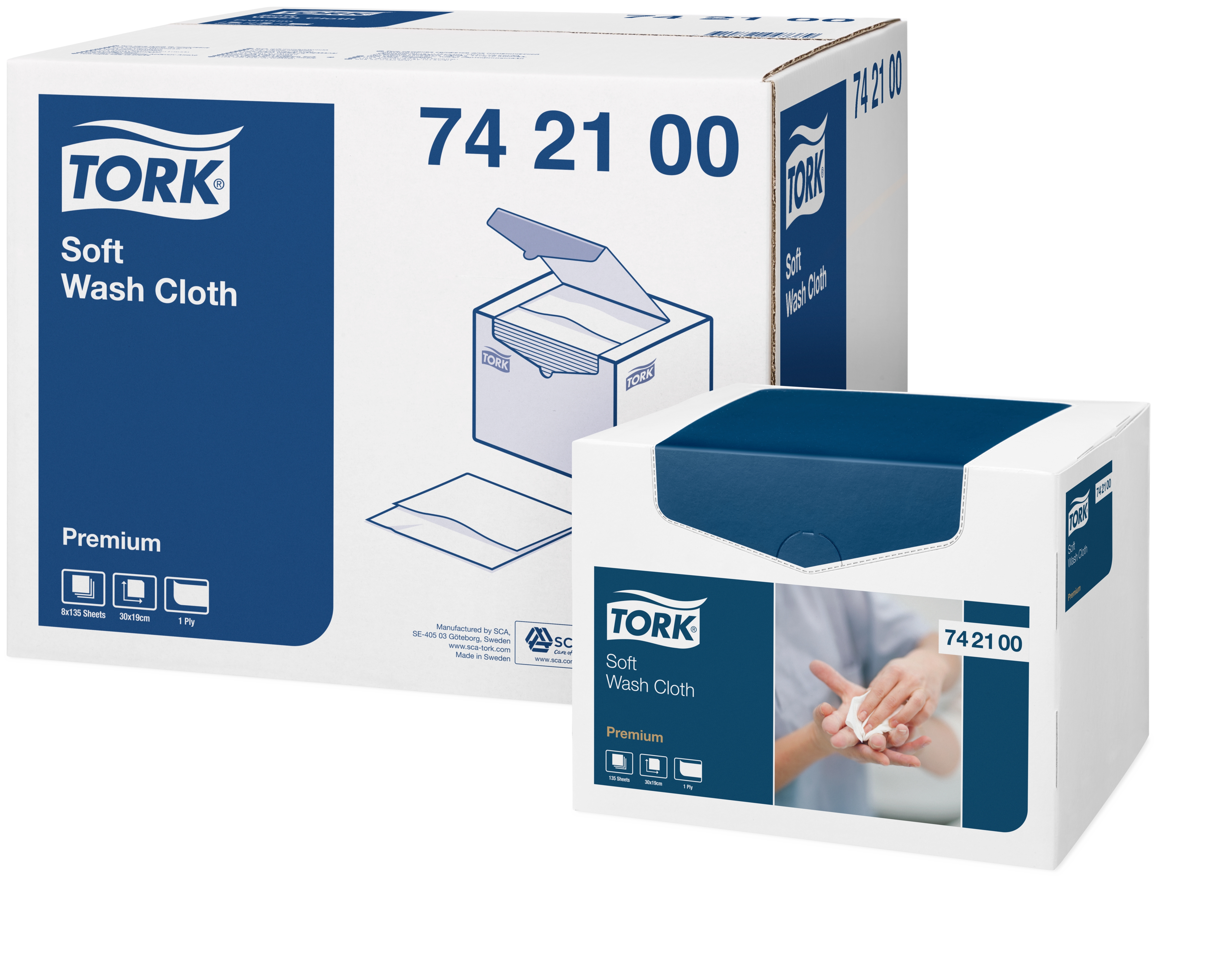 Tv ttlapp Tork Premium 19x30cm Dekor 1 Lager 1080st fp Start Ahnviks se
