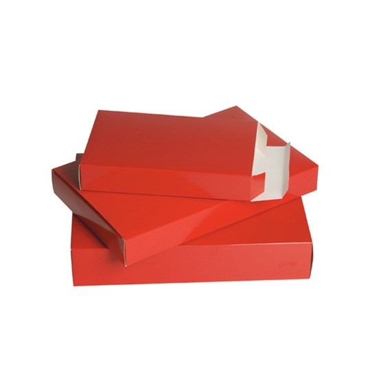 Presentkartong Nr 1 Röd Blank 390x290x75mm