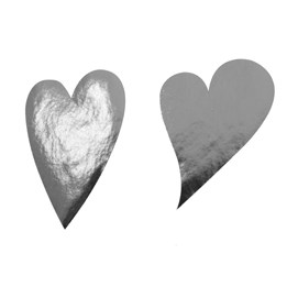 Etikett Stjärna Silver/Transparent 1000st/rl