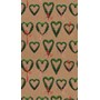 Julpapper 38cm Pineheart, Brun Kraft