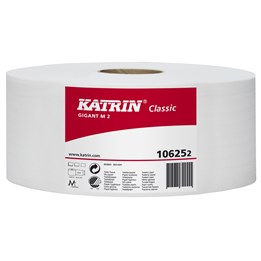 Toalettpapper Katrin Classic Gigant M 2-Lager 380m/rl  6/fp
