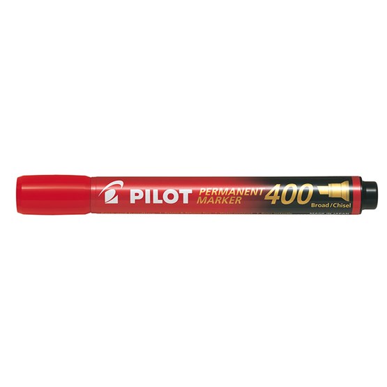 Textpenna Pilot Permanent Marker 400 2,5-5mm Röd