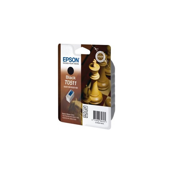 Bläckpatron Epson Svart C13T05114010