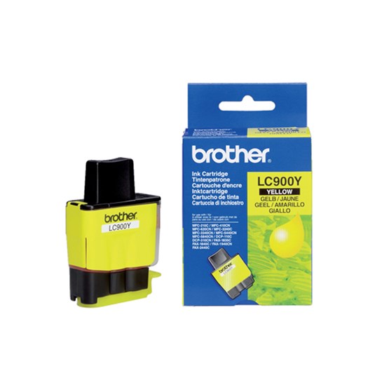 Bläckpatron Brother Gul LC900Y