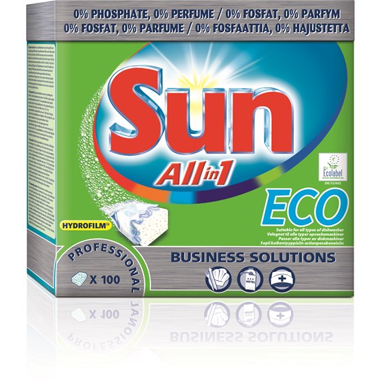 Maskindiskmedel Sun Pro All In 1 Eco  100st/fp