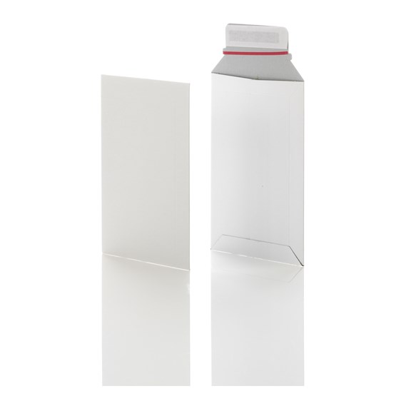 Kartongpåse 2 215x270mm 450g Vit