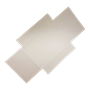 Wellomslag 750x560x15mm Vit/Brun