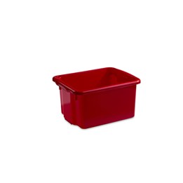 Förvaringsbox Nordic 23L 410x330x225mm PP Röd Staplingsbar