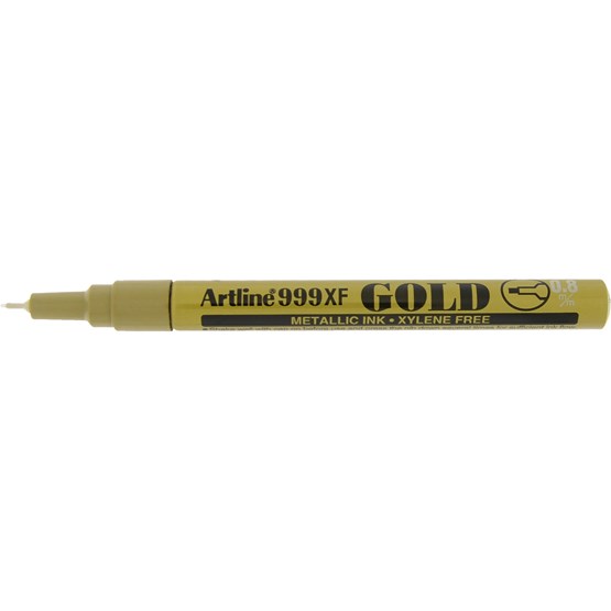 Textpenna Artline 999 0.8mm Guld