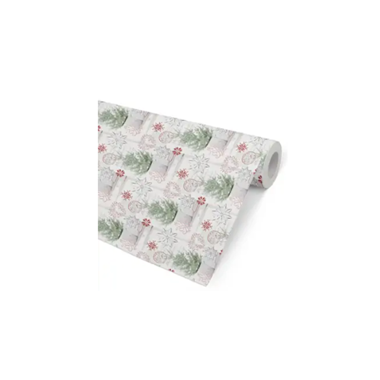 Julpapper 100cm x 100m Pintree