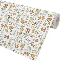 Julpapper 38cm x 165m Lusse