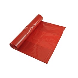 Plastsäck Röd 125L 750x1150x0,05mm 25st/rl