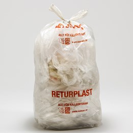 Sopsäck Knythandtag "Returplast" 240L 10st/rl