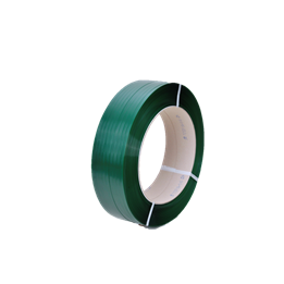 PET-Band 19x1mm 1000m Grön 740kp 406/150mm