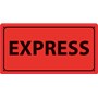 Varningsetikett 100x50mm Express 1000st/rl