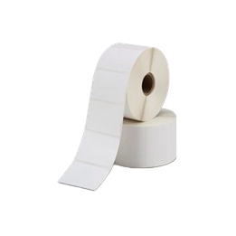 Etikett 102x76,2mm Thermo ECO Permanent Perforerad Hylsa 25mm. 930st/rulle