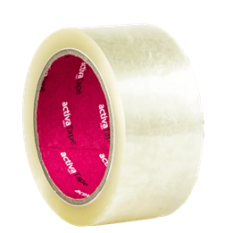 Packtejp PP 48mm x 66m Transparent POWER LN Low Niose