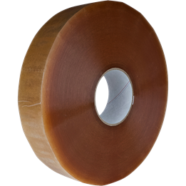 Packtejp PP 75mm x 990m Transparent etab 542T Maskintejp