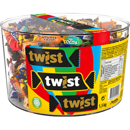 Twist Choklad Cylinder 1,5kg