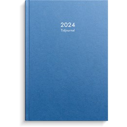 Almanacka Tidjournal 2024 Kartong Blå