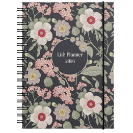 Almanacka A6 Life Planner Floral