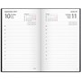 Almanacka Lilla Agendan Svart 1Dag/Sida