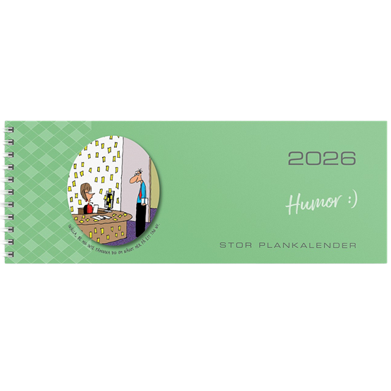 Almanacka Stor Plankalender Humor