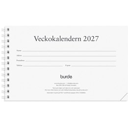 Almanacka Veckokalendern Refill