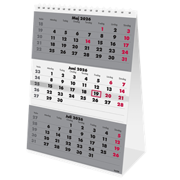 Almanacka Stor Bordskalend Triplaner