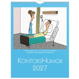Almanacka Väggblad Kontorshumor