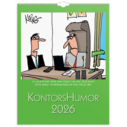 Almanacka Väggblad Kontorshumor
