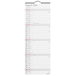 Almanacka Lilla Månadskalender 1mån/Uppslag
