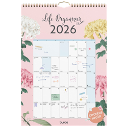 Almanacka Väggblad Life Organizer