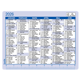 Almanacka Kalenderkort