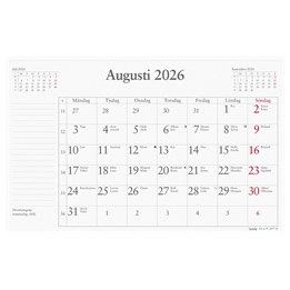 Almanacka Månadsblock 1mån/Uppslag