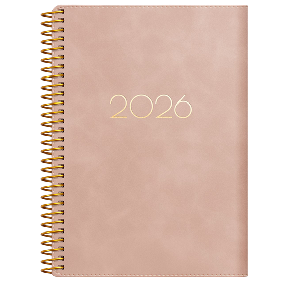 Almanacka A6 Buisness Twist Rosa